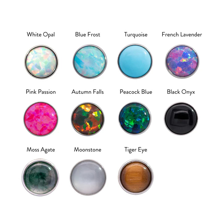 Cabochon Bezel-Set